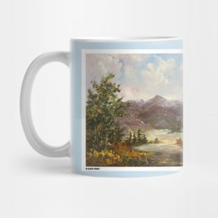 Mountains and trees Mug